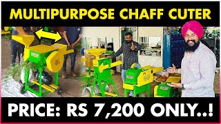 Multi Purpose Chaff Cutter Machine  Only at 7200₹ Pulverizer Machine  Ft farmingleaderOfficial [upl. by Dominica]