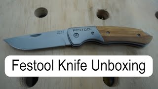 Festool Pocket Knife Unboxing [upl. by Duff]