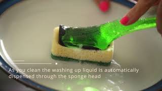 How to use a Dishmatic Handle for washing up [upl. by Naujd]