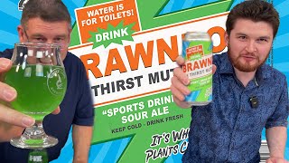 Brawndo The Thirst Mutilator Tasting Review  Sports Drink Sour Ale [upl. by Saffier]