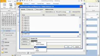 How to Schedule a Meeting in Outlook 2010 [upl. by Krik]