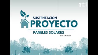 Informe de Estudio de optimización de paneles solares en Jauja [upl. by Ydac]