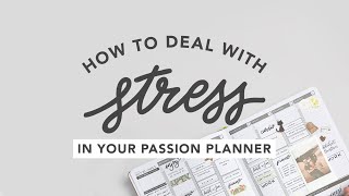 How to Deal with Stress in Your Planner [upl. by Wolcott187]