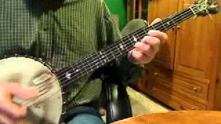 CHEROKEE SHUFFLE Melodic Clawhammer Banjo [upl. by Aitsirt]