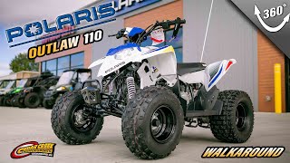 Walkaround  2025 Polaris® Outlaw 110 EFI [upl. by Japeth]