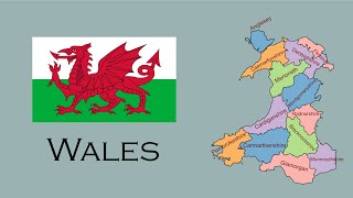 Wales Welsh and Historic Counties bitesize [upl. by Annoid]