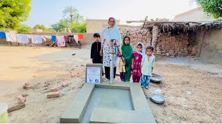 Alhamdulillah installed water pumps in five very poor houses💦🤲💗 [upl. by Mercier]