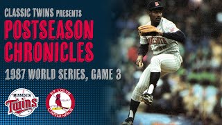 1987 World Series Game 1  Twins vs Cardinals [upl. by Zysk]