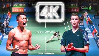 MS  Final  Lin Dan vs Viktor Axelsen  2015 Japan Open  Cinematic Highlights  4K50FPS [upl. by Norrek]