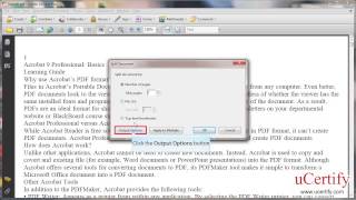 adobe acrobat 9 professional how to split documents demo [upl. by Anallise]