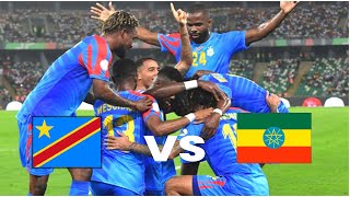 RDC VS ETHIOPIE 1  2 [upl. by Lissner]