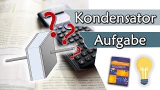 KondensatorAufgabe Berechnung der Kapazität bei zwei Dielektrika  Übungsaufgaben 3 [upl. by Annet]