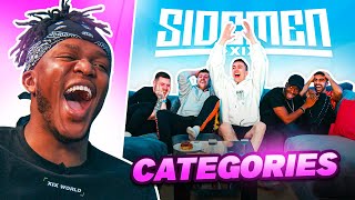 SIDEMEN CATEGORIES [upl. by Ellynn]