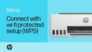 How to connect an HP printer to a wireless network using WiFi Protected Setup  HP Support [upl. by Lodie]