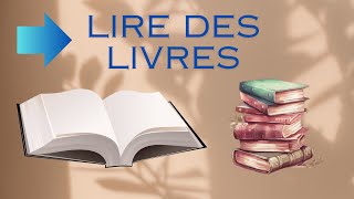 Pourquoi lire des livres [upl. by Aninat]