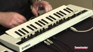 Yamaha Reface CS Synthesizer Demo by Sweetwater [upl. by Beshore]