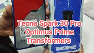 Tecno Spark 30 Pro 8128 PKR 41500  Optimus Prime  Transformers [upl. by Aidas319]