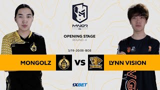 MONGOLZ vs LYNN VISION  PGL Major 2024  Opening Stage  Day 3  MN cast [upl. by Worth]