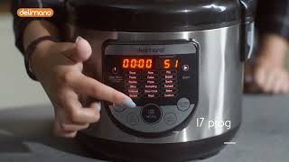 How to use Multi Cooker  KENT Multi Cooker Demonstration  Product Demonstration Video [upl. by Verlee11]