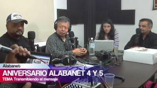 Aniversario Alabanet 4y5 Radio Tema Pasando el mensaje [upl. by Vijnas99]