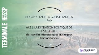 TERMINALE HGGSP  La dimension politique de la guerre [upl. by Astred]