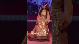 Heartfelt Bride Dance to Laadki  A Touching Wedding Moment wedding sangeet dance shorts [upl. by Enelrahc729]