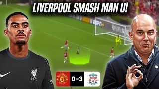 What We Learned As Liverpool SMASHED Man United 03 [upl. by Alaunnoif]