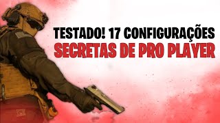 REVELADO 17 CONFIGURAÃ‡Ã•ES SECRETAS PARA AUMENTAR O FPS e o DESEMPENHO no WARZONE [upl. by Hamitaf910]