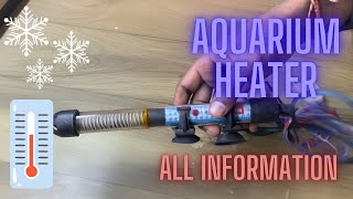 All About AQUARIUM HEATER 🌡️ [upl. by Ylecara]