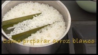 Cómo preparar arroz blanco con una olla normal  ¡El Secreto de un Arroz Blanco Perfecto Revelado [upl. by Ardnuhs]