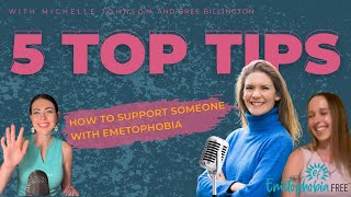 5 TOP TIPS  How to support someone with Emetophobia [upl. by Lemahs]