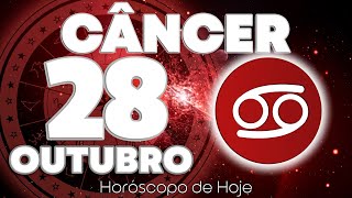 NOVIDADE BRUTAL 💥💌 PERIGO URGENTE ⚠️🆘 Câncer ♋ Horóscopo do dia de hoje 28 de outubro 2024 🔮zodíaco [upl. by Ltsyrk]