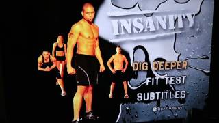 Insanity Workout Day 1  Fit Test [upl. by Nayd]