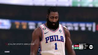 CELTICS vs 76ERS Full Game 7 Highlights  May 13 2023  NBA Playoffs Game 7 NBA 2K23 [upl. by Anecuza]