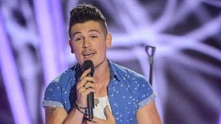 Michael Paynter Sings Somewhere Only We Know The Voice Australia Season 2 [upl. by Haman603]