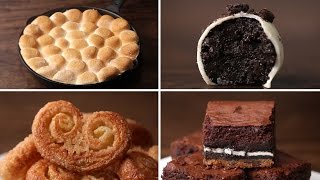 4 Easy 3Ingredient Desserts [upl. by Hyacinthia]