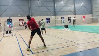 💥Badminton Doubles💥ravitiwaribadminton badminton badmintondouble badmintonrules badmintonplayer [upl. by Narak537]