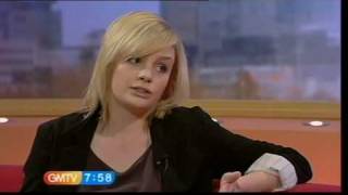 GMTV  Lauren Crace 020409 [upl. by Itnaihc]