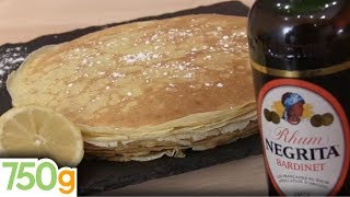 Recette de pâte à crêpes parfumée  750g [upl. by Isleen]