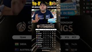 WTC final pak vs wl 🤣 youtubeshorts cricket wtcfinal shortfeed [upl. by Neitsabes]