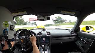 Cayman GTS and GT4 battle it out at Road Atlanta [upl. by Fortier78]