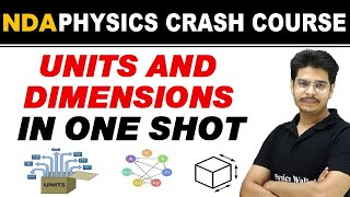 INTRODUCTION  UNITS amp DIMENSIONS in One Shot  NDA Physics Crash Course [upl. by Pickering]