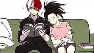 BNHAMHA Todomomo “Sleepy Momo” TodorokixMomo [upl. by Ynaffet472]