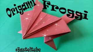 Origami Frosch ganz leicht [upl. by Acinok166]