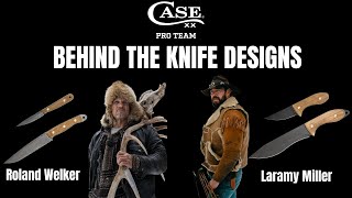 Case Pro Series Knife Designs w Roland Welker and Laramy Miller [upl. by Ortrud255]