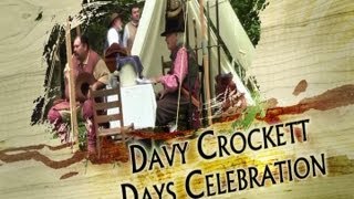 Davy Crockett Days Celebration Our Tennessee TV [upl. by Ressler]