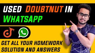 🔥 How To Use Doubtnut In Whatsapp  Clear All Your Doubt In Your Whatsapp 💚 [upl. by Trenna]