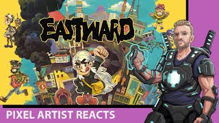 PIXEL ARTIST Reacts to Eastward [upl. by Ecyak]