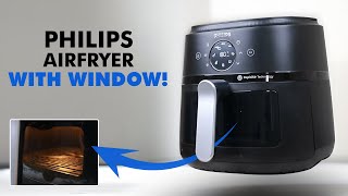 Philips Air Fryer NA231 with a WINDOW  BEST AIRFRYER IN INDIA  Unboxing and Review [upl. by Codi181]