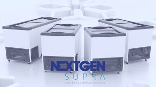 Linha de Freezers Horizontais Nextgen Supra – Metalfrio [upl. by Clotilde]